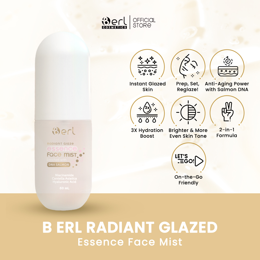 B ERL BUNDLING RADIANT GLAZE ESSENCE FACE MIST