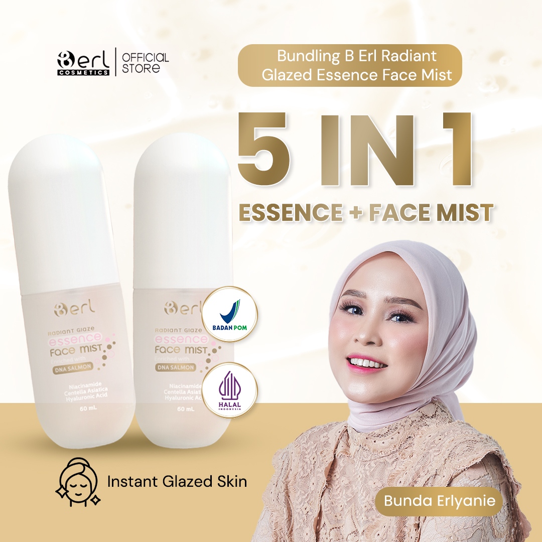 B ERL BUNDLING RADIANT GLAZE ESSENCE FACE MIST