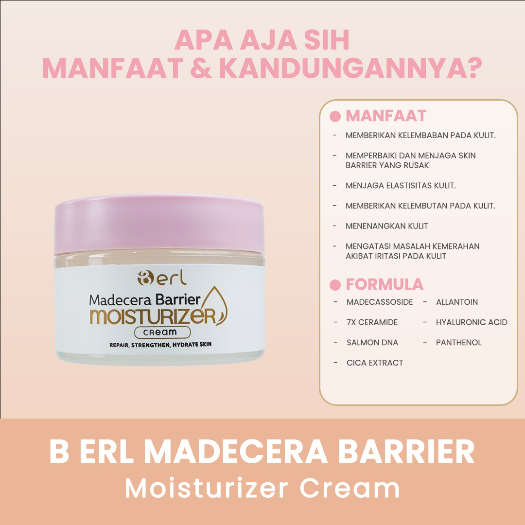 B ERL MADECERA BARRIER MOISTURIZER CREAM