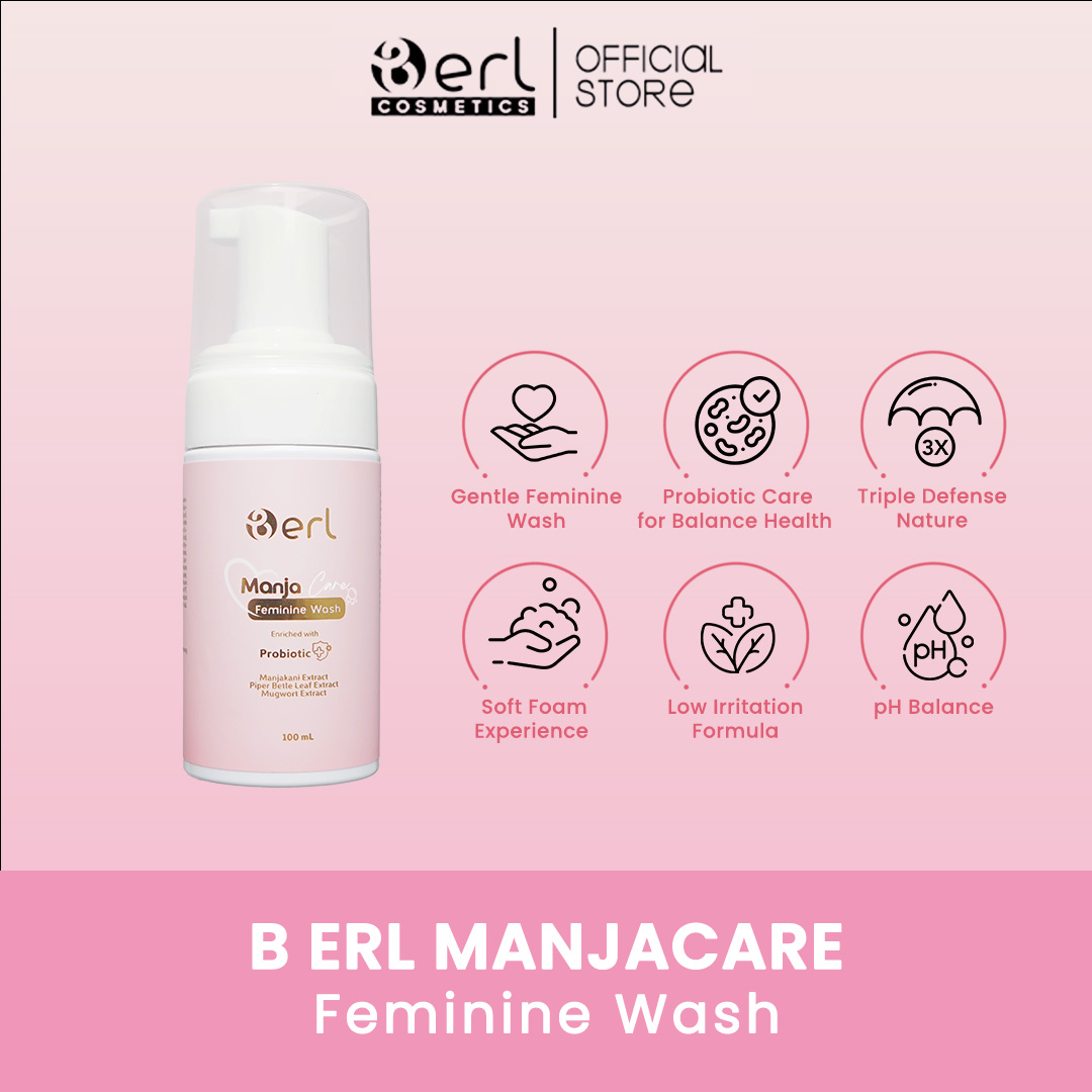 B ERL MANJACARE FEMININE WASH