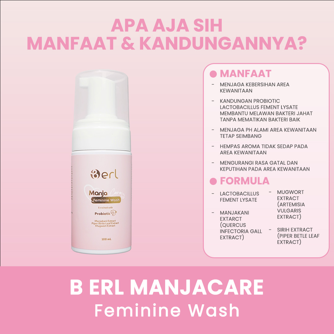 B ERL MANJACARE FEMININE WASH