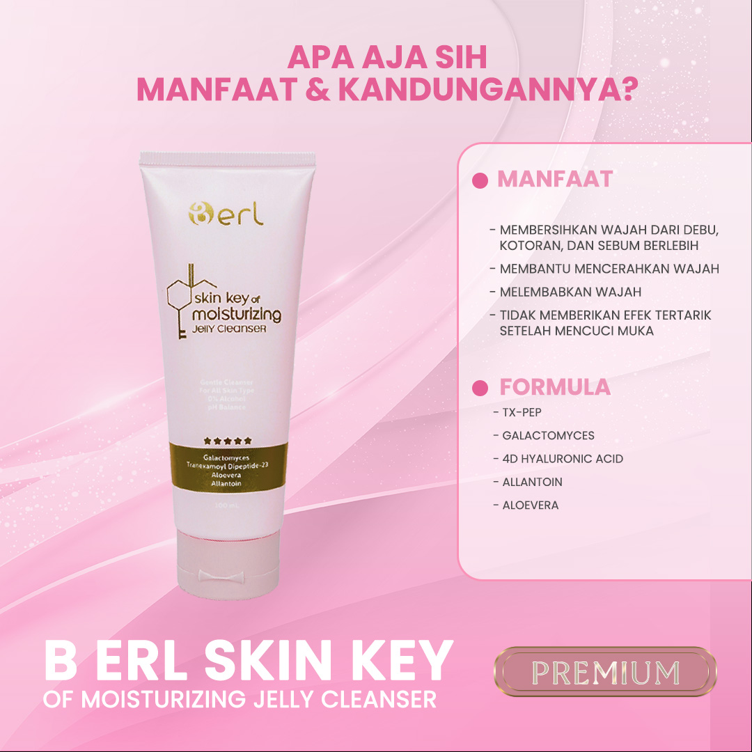 B ERL SKIN KEY OF MOISTURIZING JELLY CLEANSER