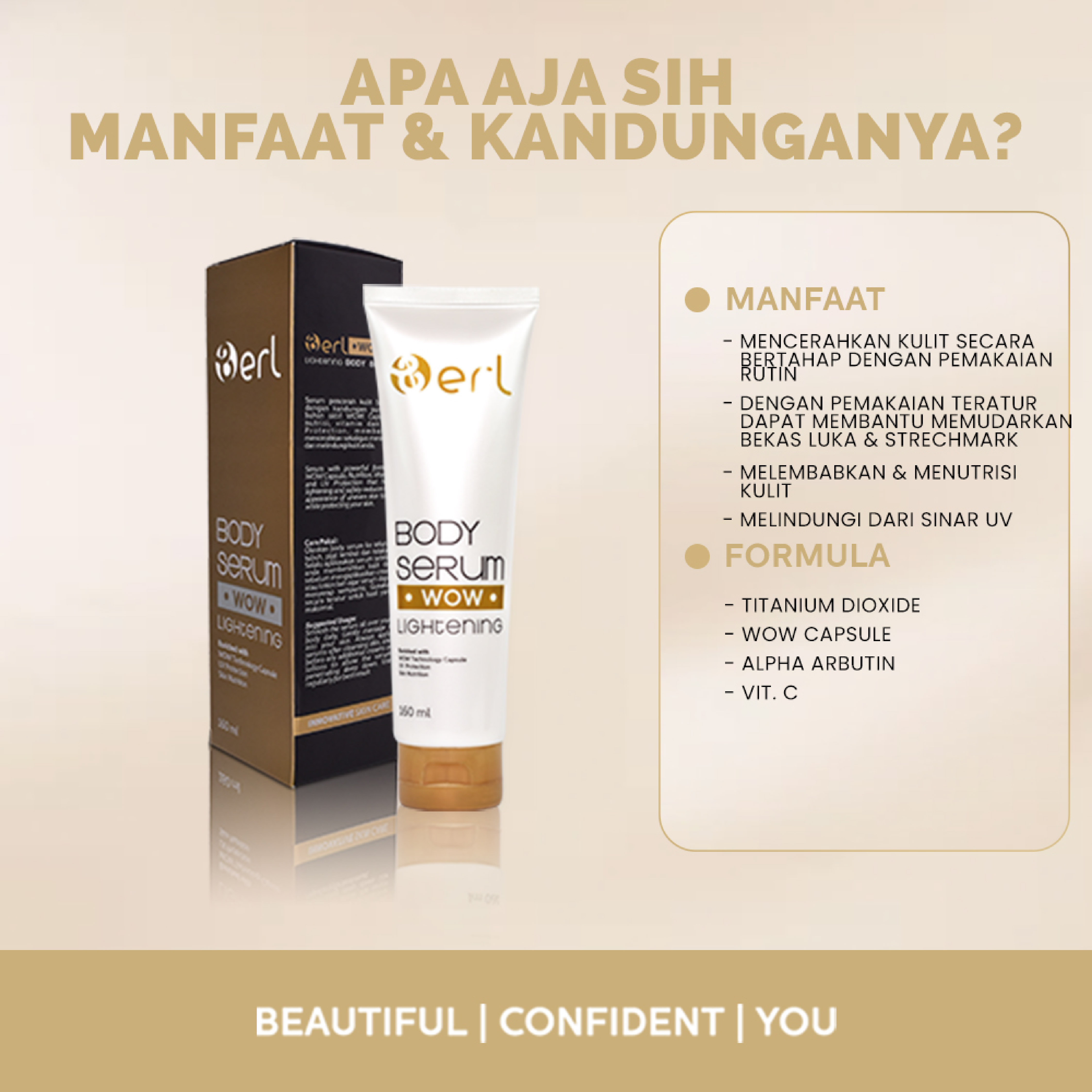 BUNDLING 1 BODY SCRUB + 1 BODY SERUM