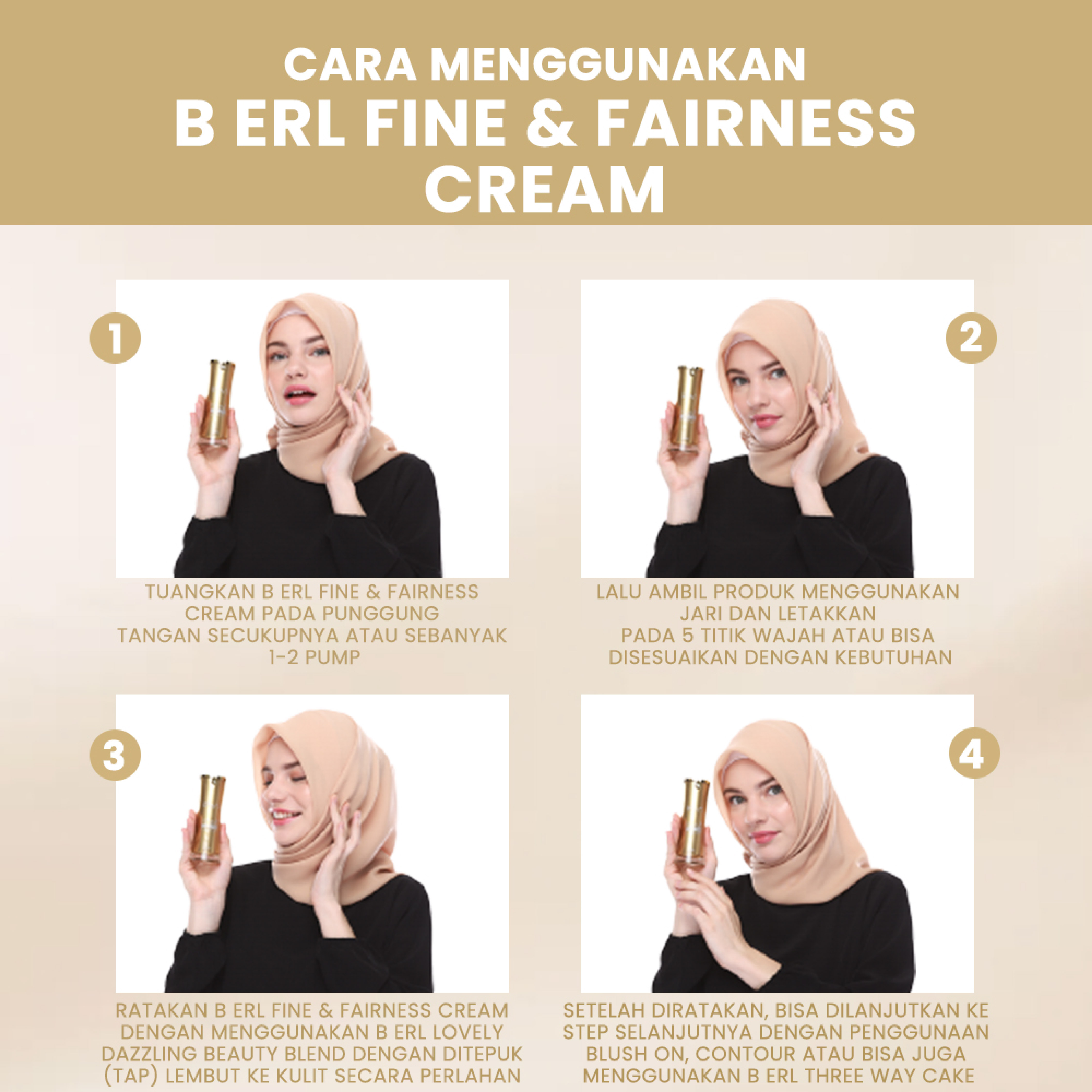 FINE AND FAIRNES CREAM MEDIUM BEIGE