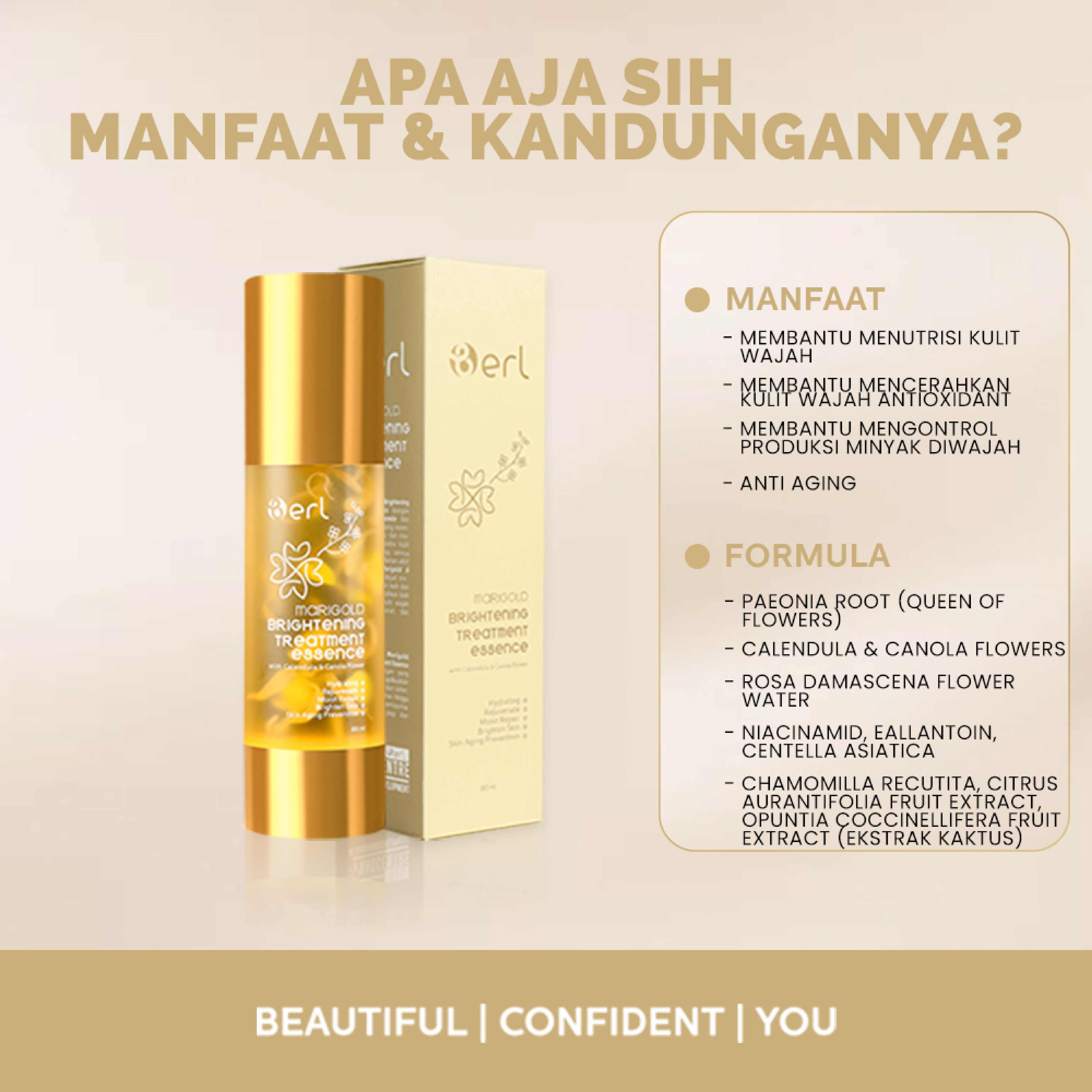 MARIGOLD BRIGHTENING TREATMENT ESSENCE
